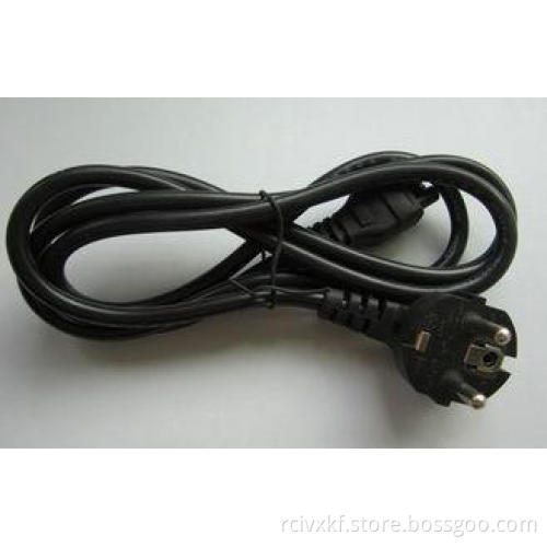 Indian Type Laptop AC Adapter Power Cord , Laptop Charger C